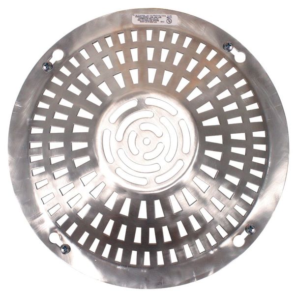 Smoke Detector Guard, SS, 9 In Dia