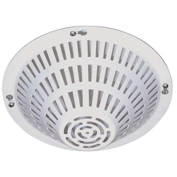 Smoke Detector Guard, Steel, 9 In D