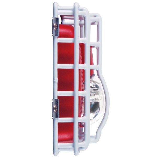 Audible/Strobe Guard, Steel Wire, Flush