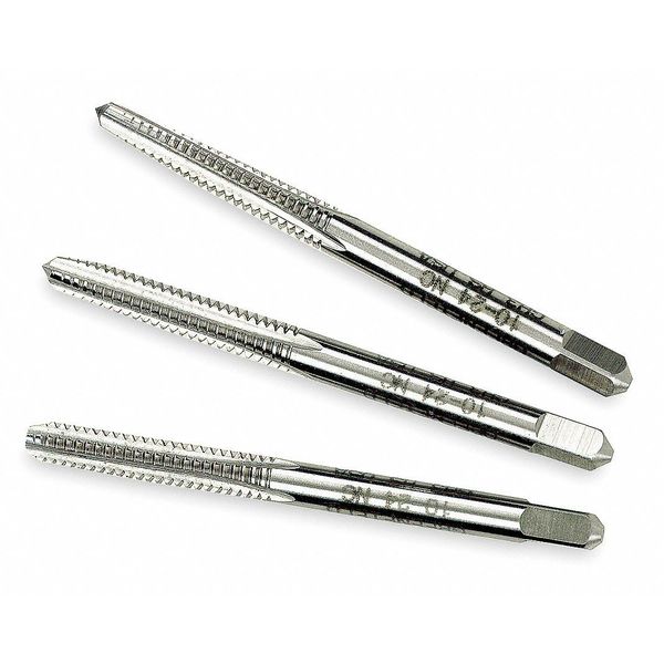 Hand Tap Set, 3 PC, HSS, #5-40, H2 Limit