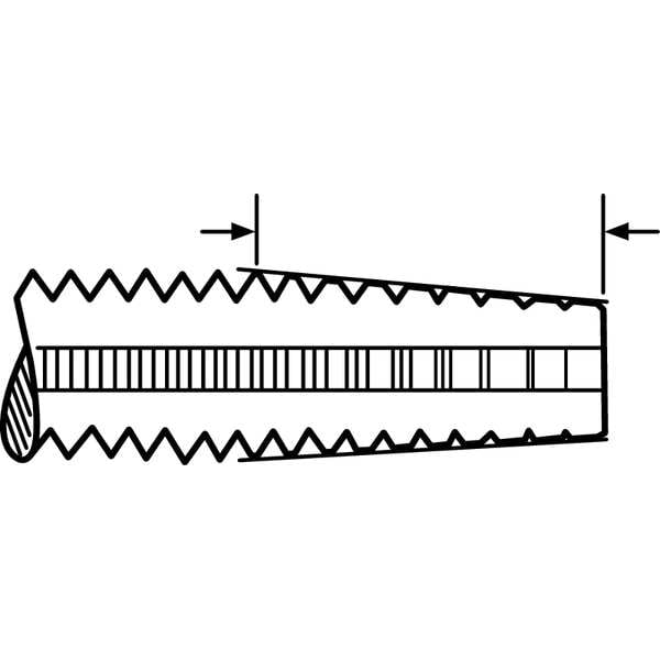 Straight Flute Hand Tap, M2-0.40, Bottoming, UNC, 3 Flutes