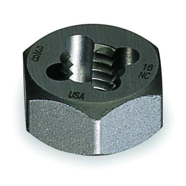 Carbon Hexagon Rethreading Die 0650 Cle-Line 1/4-20UNC