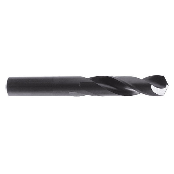 Screw Machine Drill Bit, 1/16 in Size, 135  Degrees Point Angle, High Speed Steel, Spiral Flute