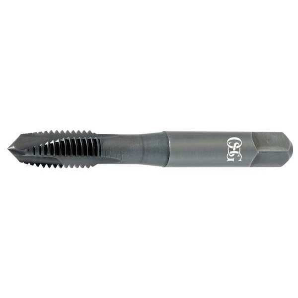 Spiral Point Tap, #10-32, Plug, UNF, 3 Flutes, Uncoated