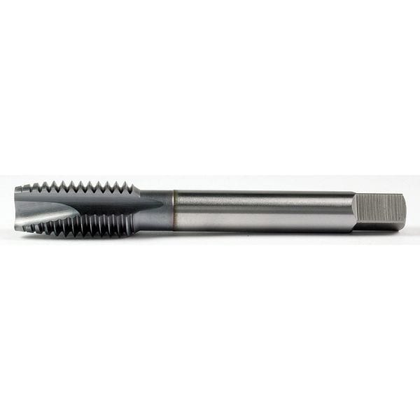 Spiral Point Tap, M12-1.25, Plug, Metric, 3 Flutes, TiCN