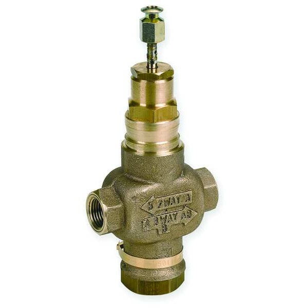 Two-Way Globe Valve, 1 1/2 In NPT, 29 Cv