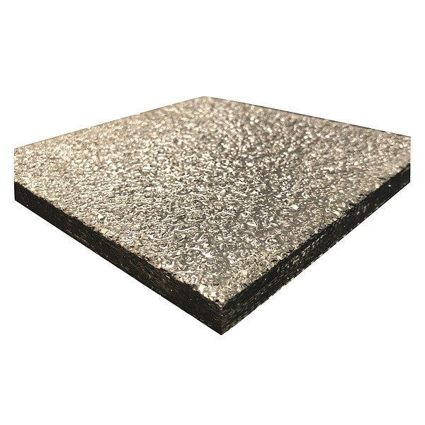 FiberPlate, Vinyl Ester, Gry, 3/8 x12x24 In