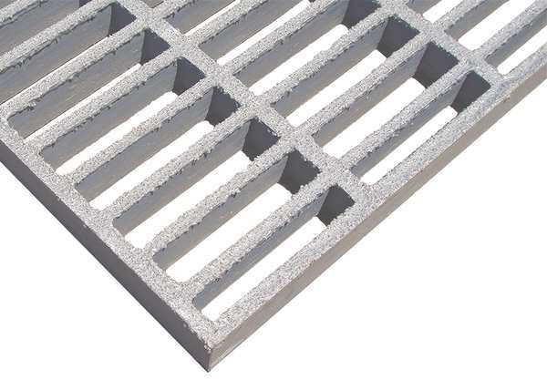 Molded Grating, 36 in Span, Grit-Top Surface, FGI-AM(R), Antimicrobial Premium Polyester Resin