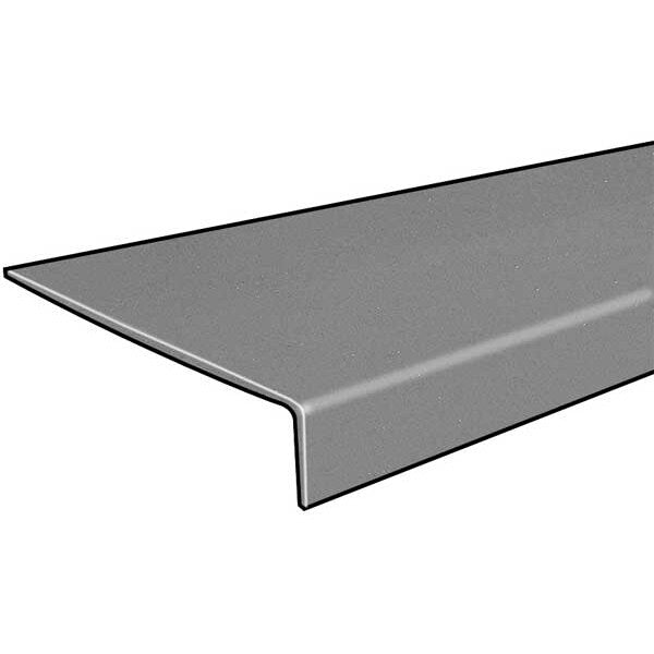 Stair Tread Cover, Gray, 144in W, Polyester