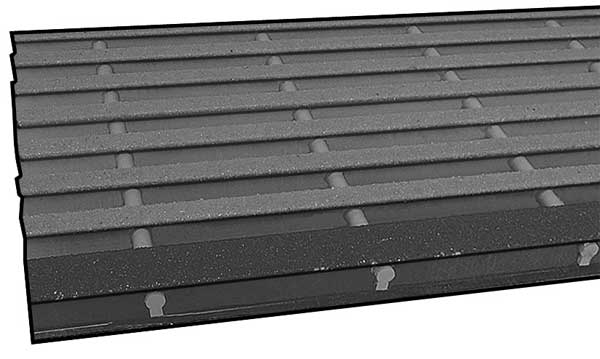 Stair Tread, ISOFR, 1 1/2x10 1/2In, 2 1/2Ft