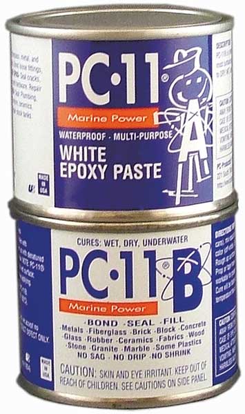 Epoxy Adhesive, PC-11 Series, Off-White, 1:01 Mix Ratio, 12 hr Functional Cure, Can