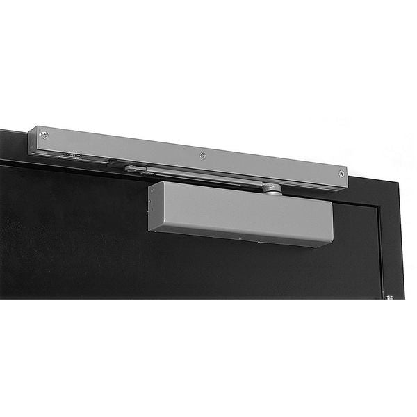 Manual Hydraulic Norton 8500 Door Closer Heavy Duty Interior and Exterior, Aluminum