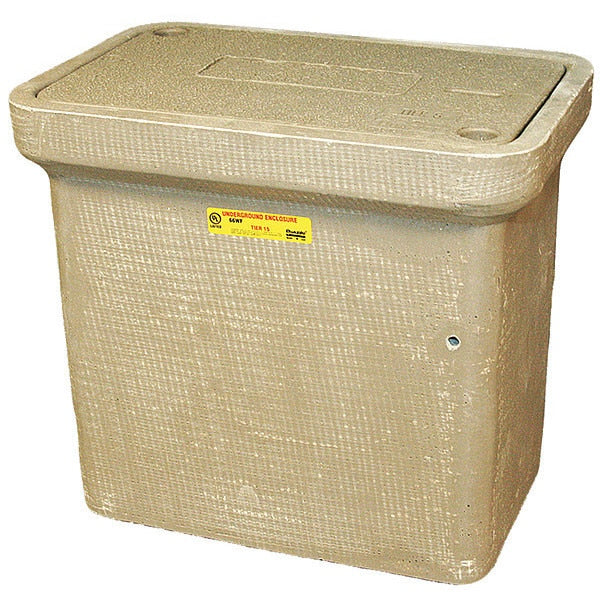 Undrground Enclosure, 15,000 lb., 16-1/4