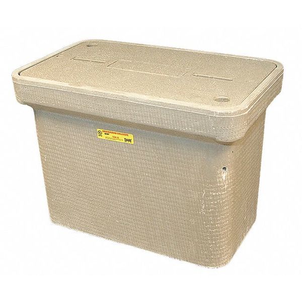 Undrground Enclosure, 15,000 lb., 21-1/4