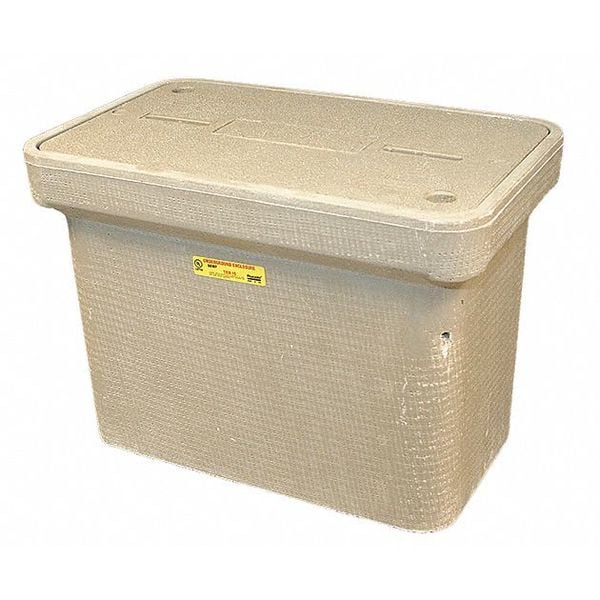 Underground Enclosure, 8000 lb., 21-1/4