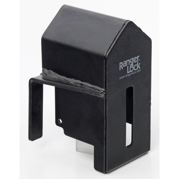 Padlock Guard, Hardened Steel, Blk, 5