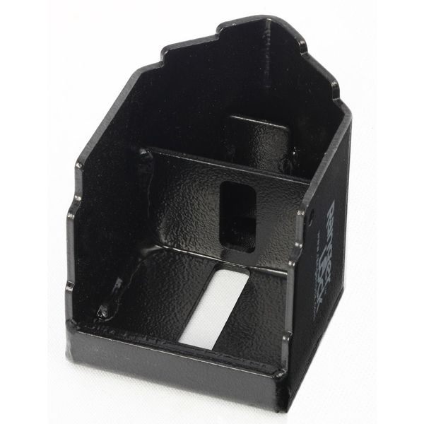 Padlock Guard, Hardened Steel, Blk, 4