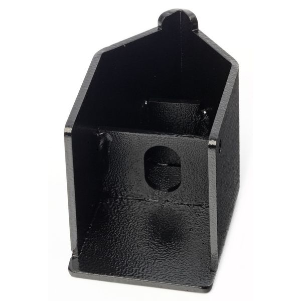 Padlock Guard, Hardened Steel, Blk, 2-3/4