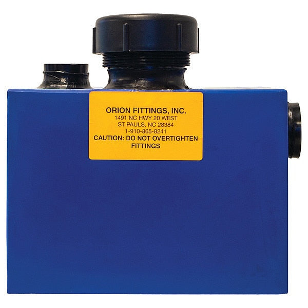 Dilution Tank and Trap, Poly, 1 1/2 In FIP