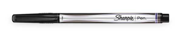 Stick Permanent Pen Set, Fine 0.5 mm, Assorted PK6