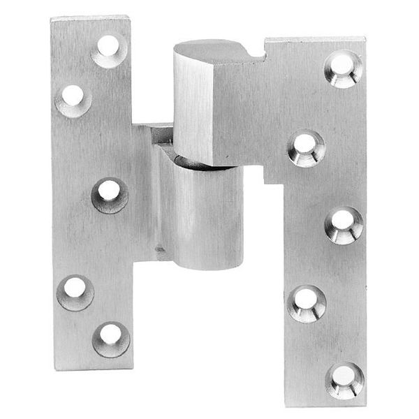 1 1/8 in W x 5 in H Satin Chrome Pivot Hinge
