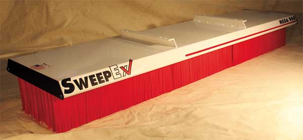 Mega Series Broom, 96 In W, 11 In H