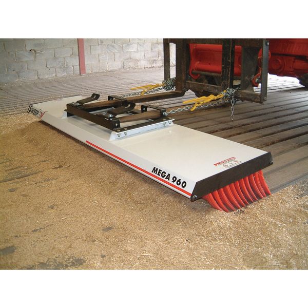 Mega Series Broom, 96 In W, 11 In H