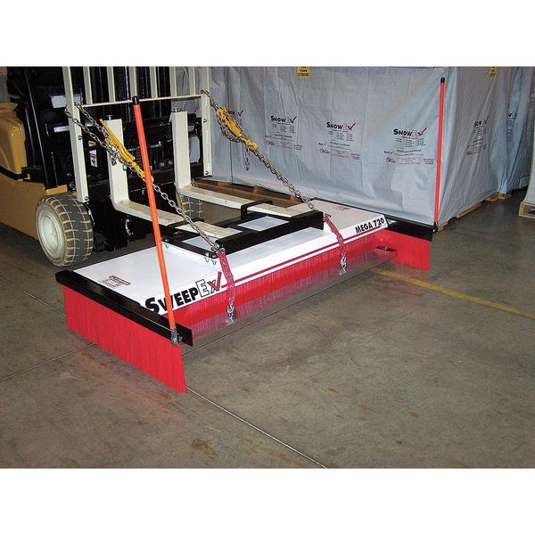 Mega Series Broom, 72 In W, 11 In H