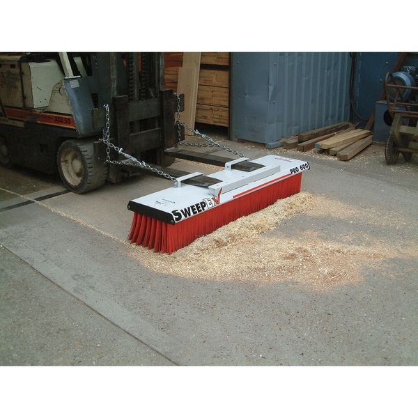 Pro Series Broom, 60 In W, 11 In H