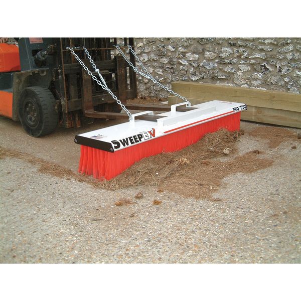 Pro Series Broom, 72 In W, 11 In H
