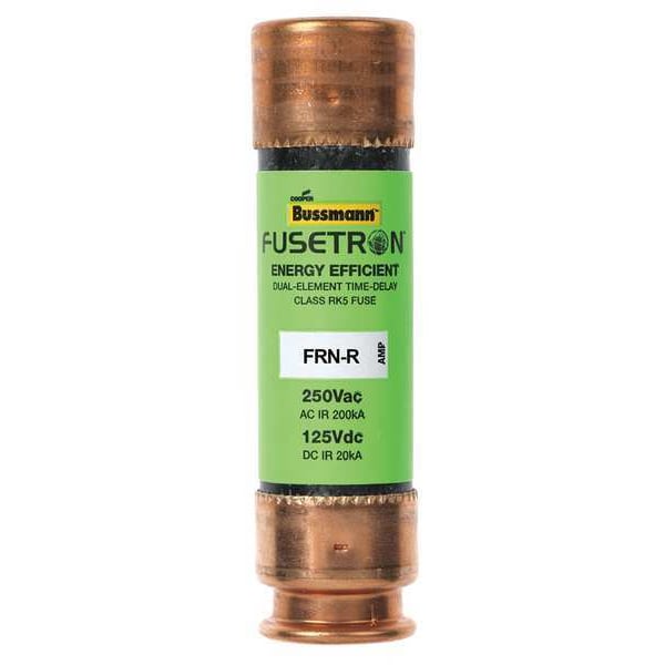 Fuse, Time Delay, 50A, FRN-R Series, 250V AC, 125V DC, 3
