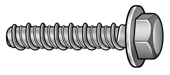 Large Diameter Tapcon Concrete Screw, 3/4