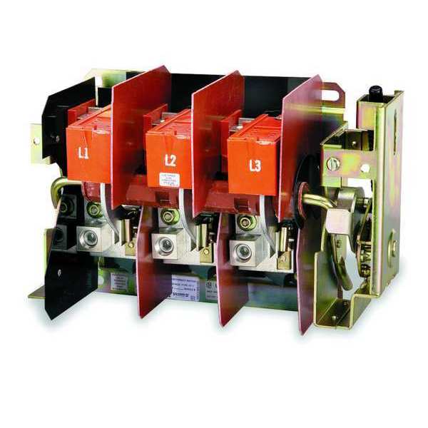 Fusible Flange Mount Disconnect Switch, 100 A, 600V AC/250V DC, 2 pole