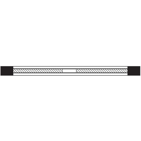 Straight Cut Off Wheel, 6In, 120, 1A1R