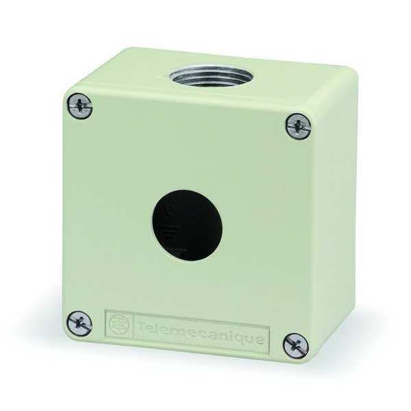 Pushbutton Enclosure, 22mm, 1 Hole, Metal