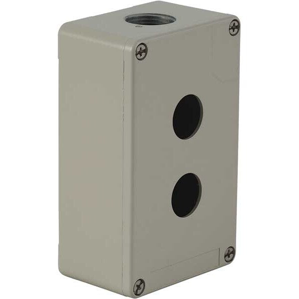 Pushbutton Enclosure, 3.03 in., 2 Holes