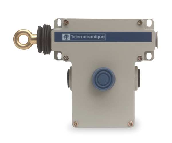 Cable Pull Switch, 10A, Left, 1NO+1NC