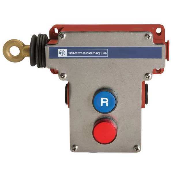 Cable Pull Switch, Left, 2NO+2NC, 24/120VAC