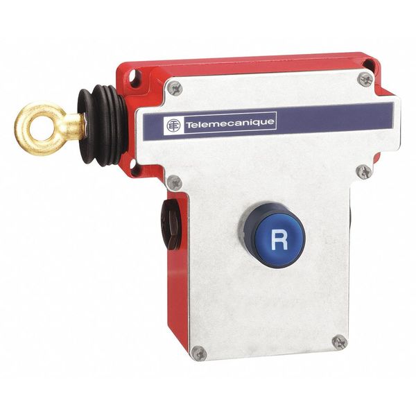Cable Pull Switch, 10A, Left, 1NO+1NC