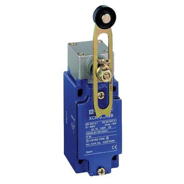 Heavy Duty Limit Switch, Adjustable Roller Lever, Rotary, 2NC/2NO