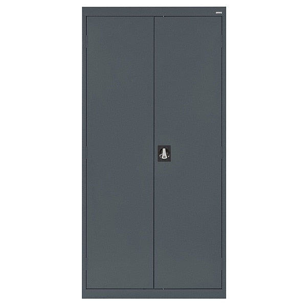 20/22 ga. ga. Steel Storage Cabinet, 36 in W, 72 in H, Stationary