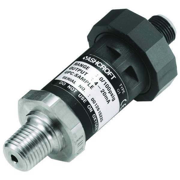 Pressure Transducer, Range 0 to 100 psi,