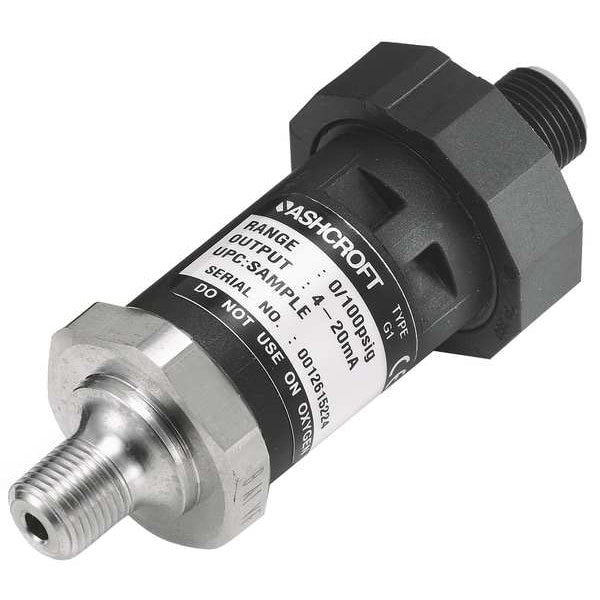 Transducer, 0 to 200 psi, Output 1 to 5VDC