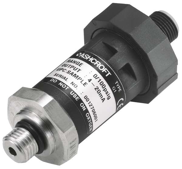 Pressure Transducer, Range 0 to 1000 psi,