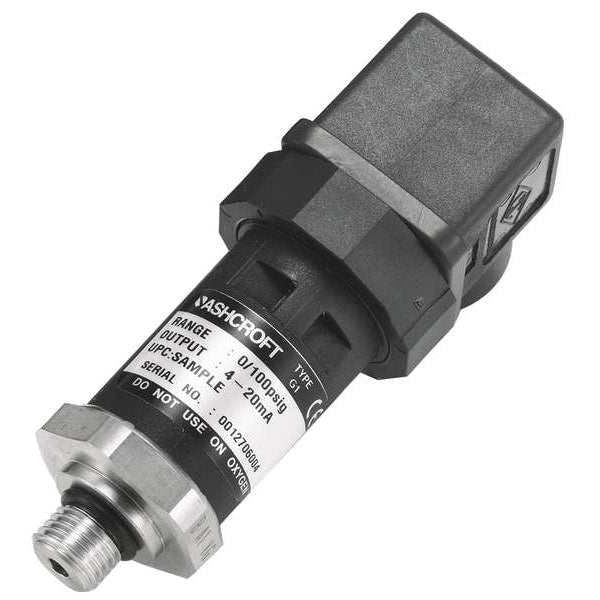 Pressure Transducer, Range 0 to 60 psi,