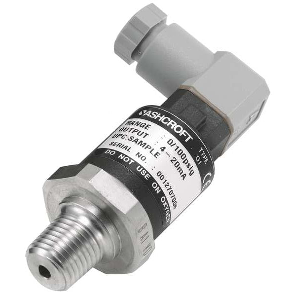 Transducer, 0 to 200 psi, Output 1 to 5VDC