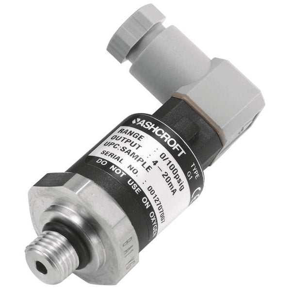 Transducer, 0 to 100 psi, Output 1 to 5VDC