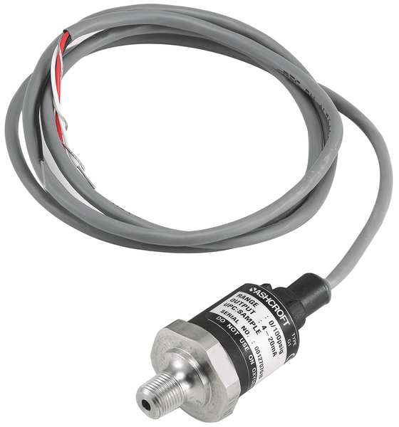 Pressure Transducer, Range 0 to 1000 psi,