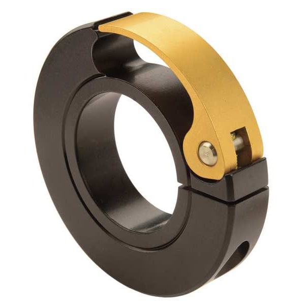 Shaft Collar, Quick Clamp, 1-3/8 In, Alum