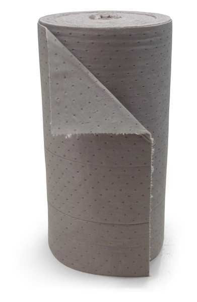 Sorbents, 55 gal/pk, Universal Absorbed, White, Polypropylene